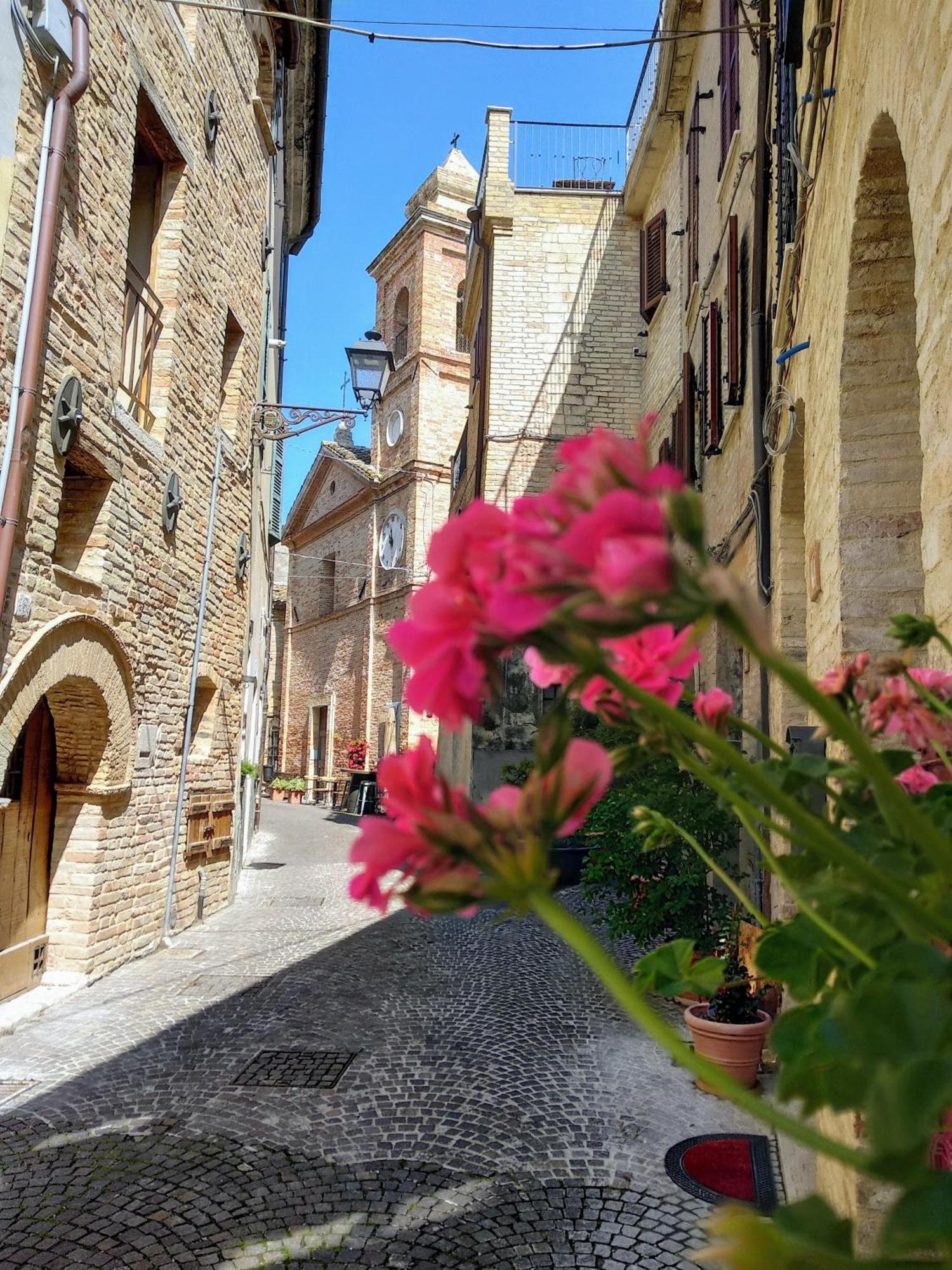 B&B Palazzo Mestichelli Boutique Palace Монтепрандоне Екстериор снимка